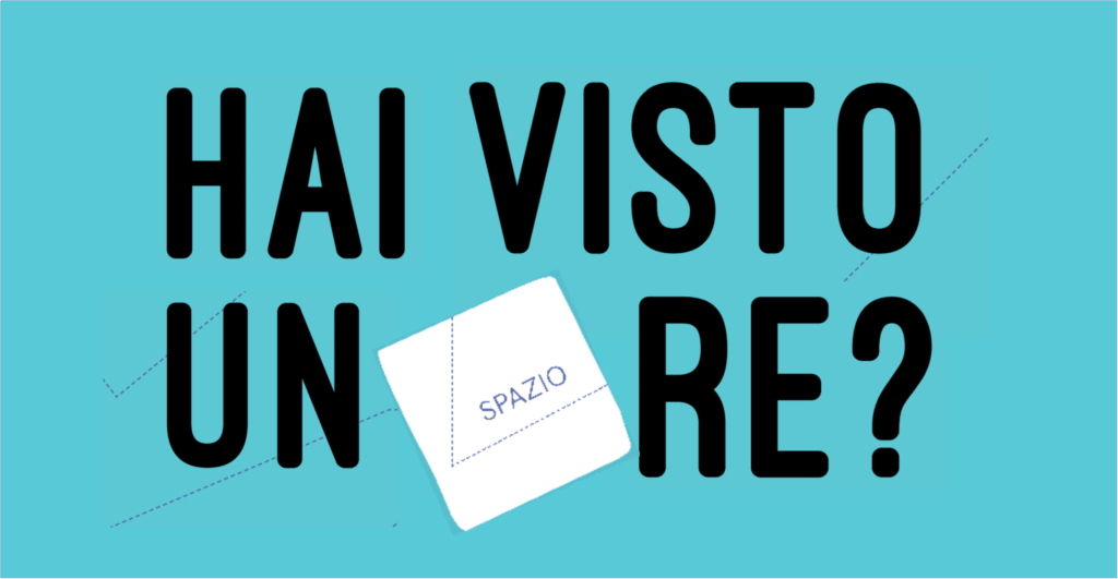 Hai visto un re? 27-29 settembre 2019
