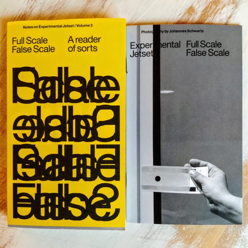 Full scale False scale. A reader of sorts