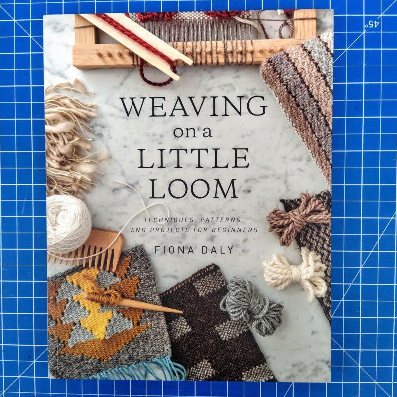 Weaving on a little loom