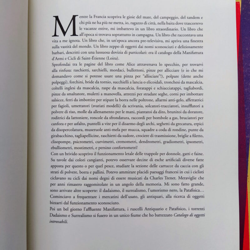 Catalogo di oggetti introvabili 1