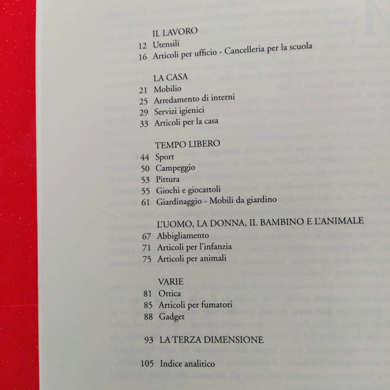 Catalogo di oggetti introvabili 1