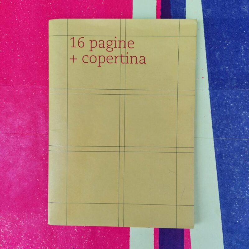 16 pagine + copertina