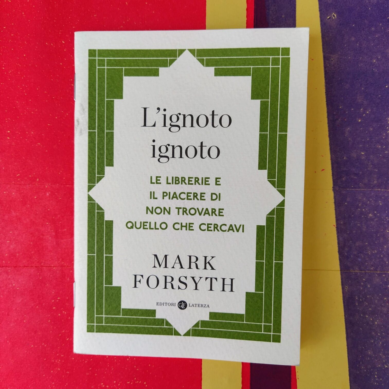 L’ignoto ignoto