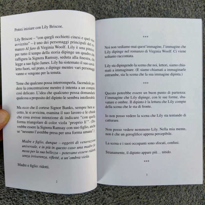 che cosa vediamo quando leggiamo