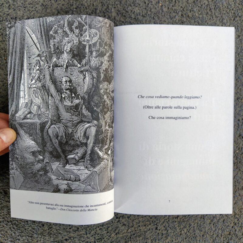 che cosa vediamo quando leggiamo