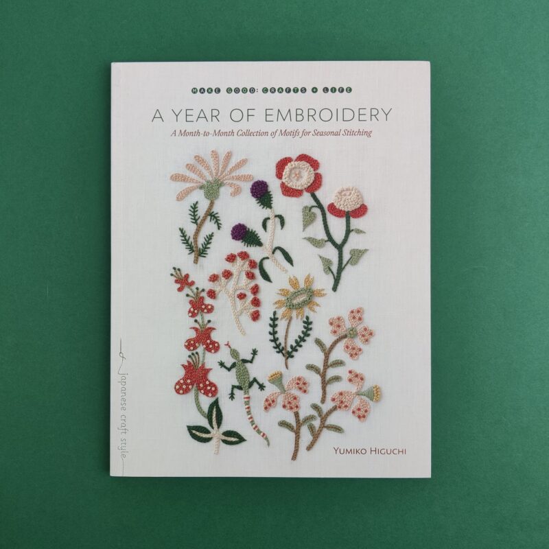 A year of embroidery