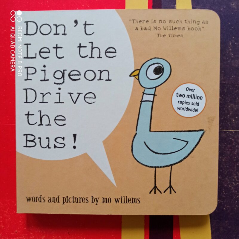 Don’t let the pigeon drive the bus!