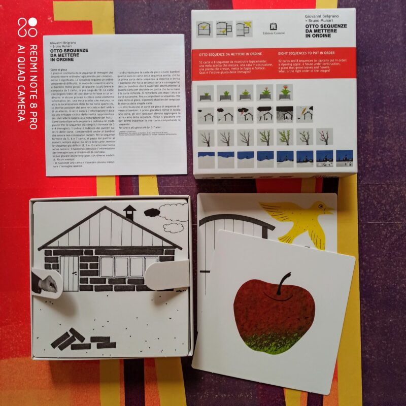 Otto sequenze da mettere in ordine