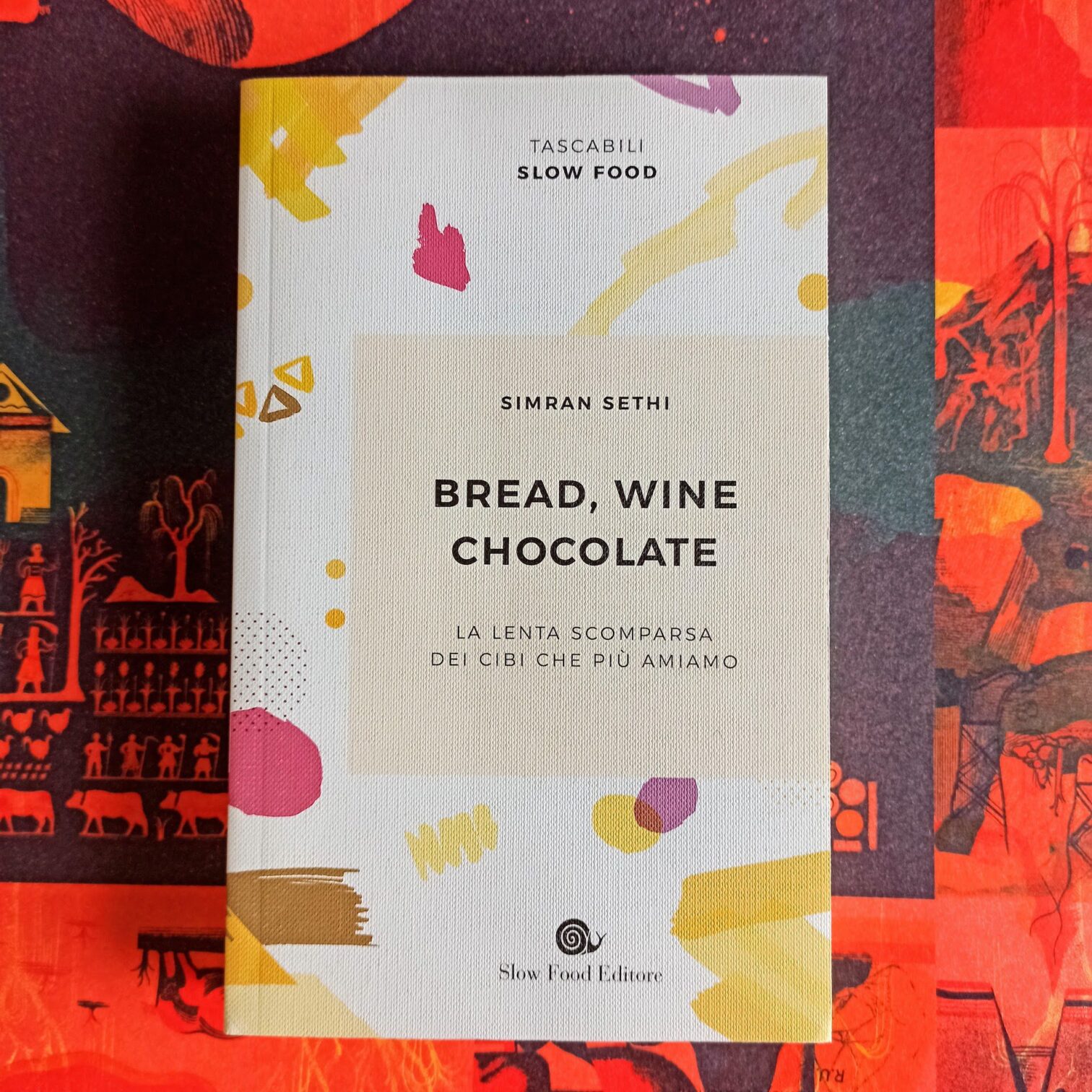 Bread, wine, chocolate