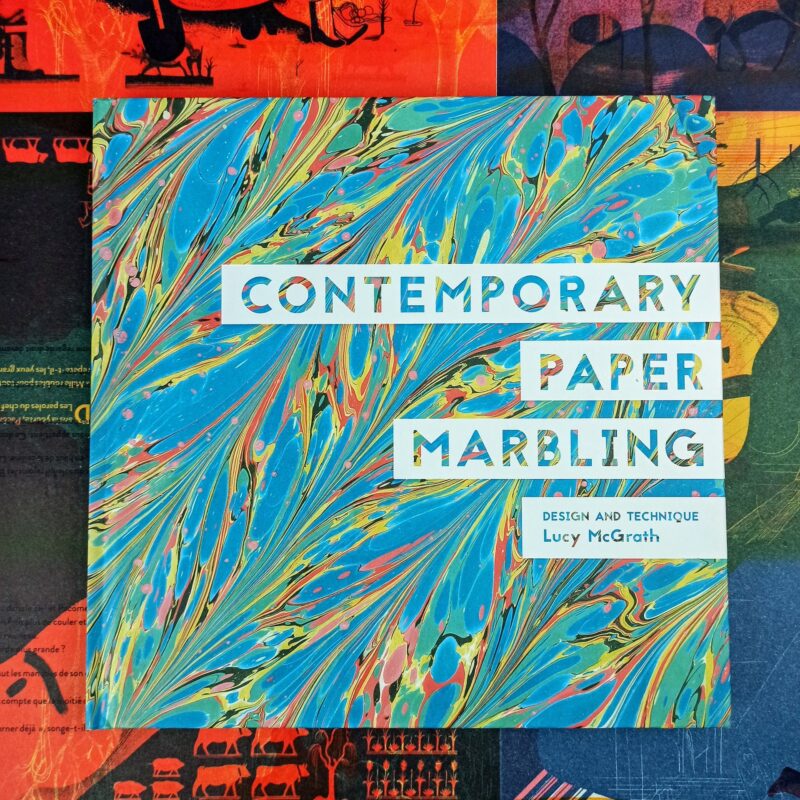 Contemporary paper marbling