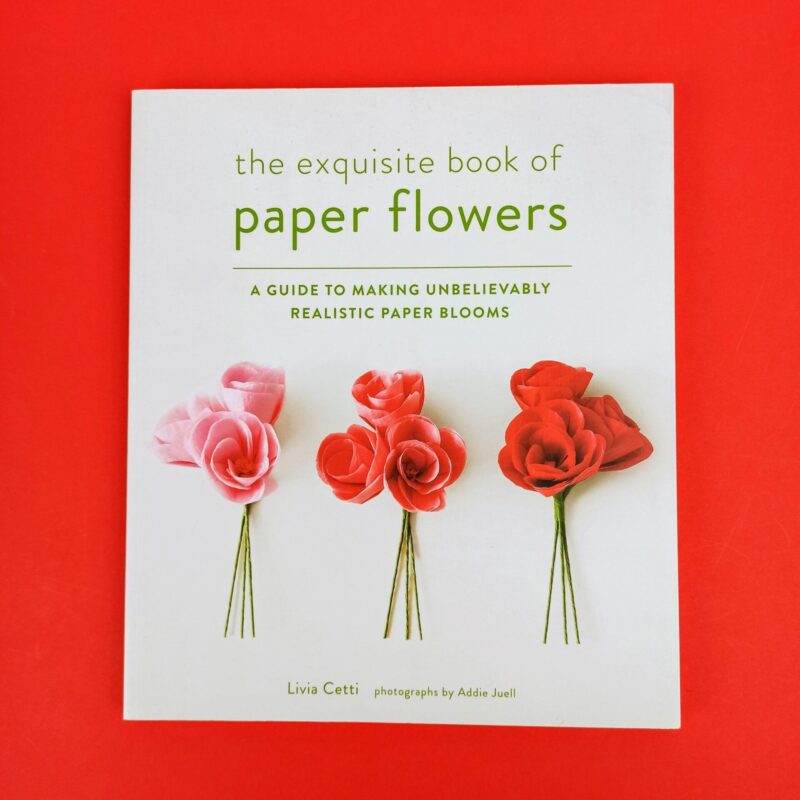 The exquisite book of paper flowers