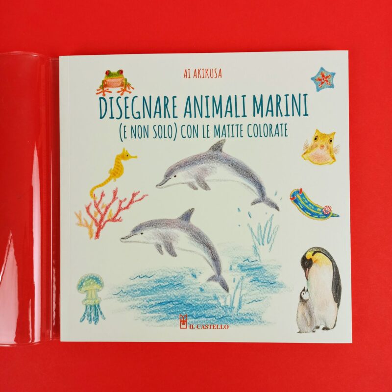 Disegnare animali marini con le matite colorate