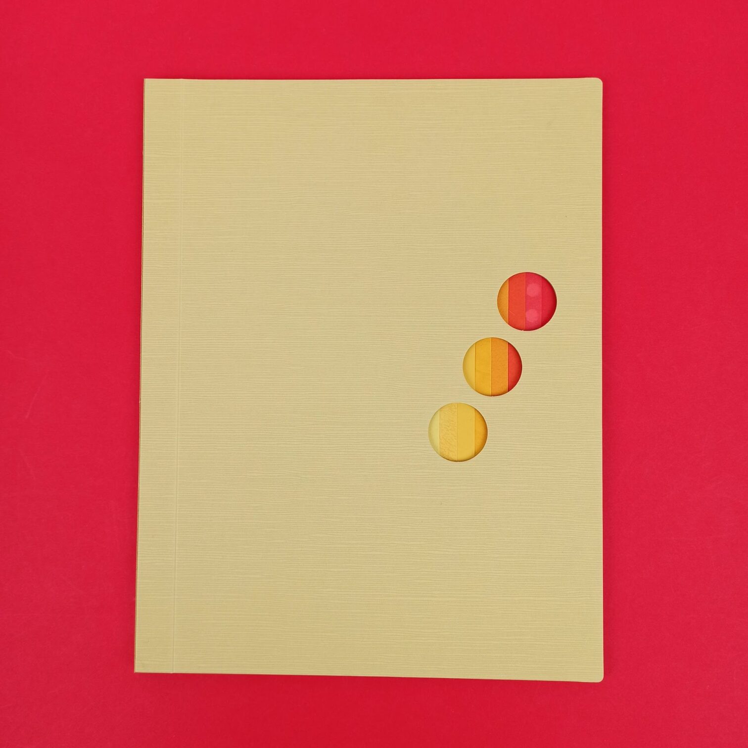 Yellow to red