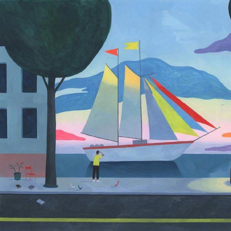 IL PERSONAGGIO NELLA SCENA DEL LIBRO ILLUSTRATO