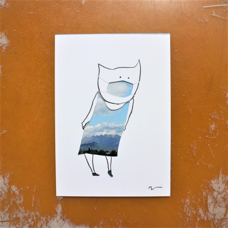 Cartolina mascherina