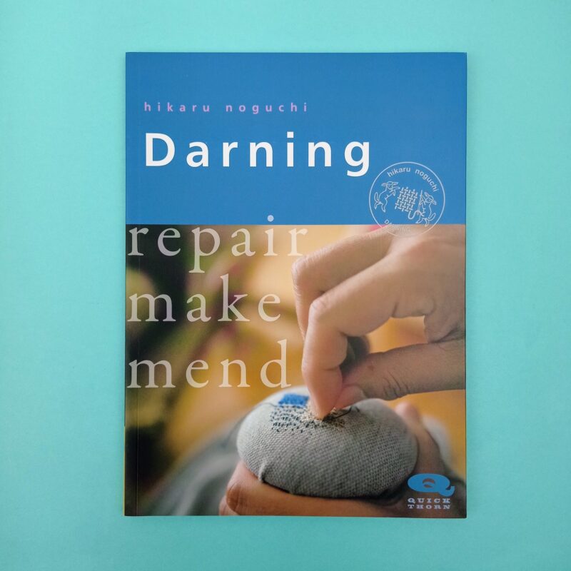 Darning. Repair, make, mend