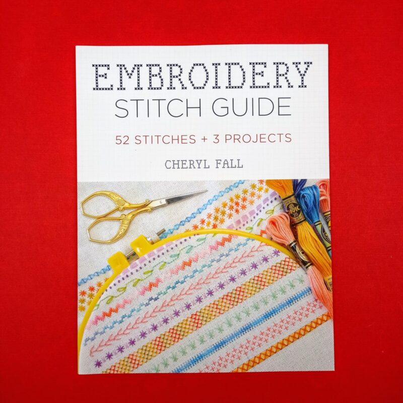 Embroidery stitch guide