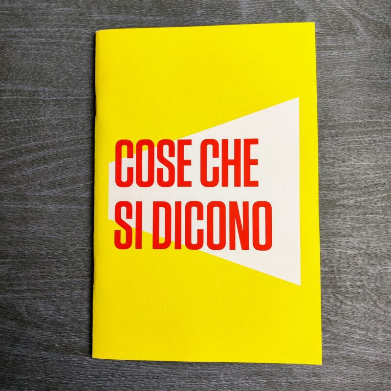 Cose che si dicono