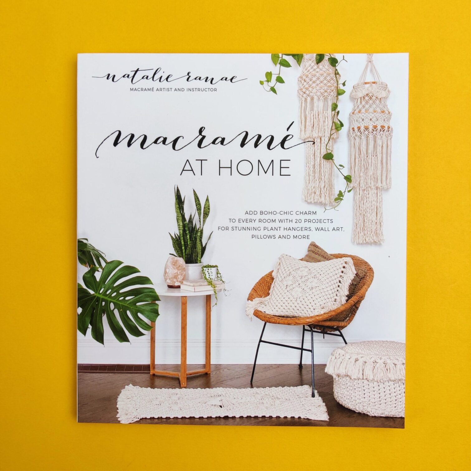 Macramé at home