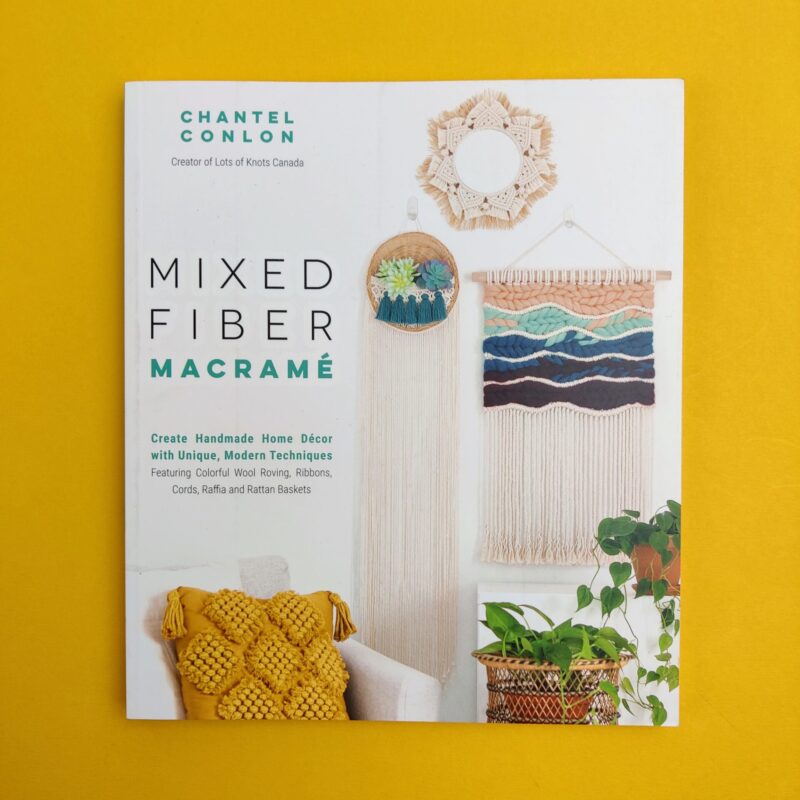 Mixed fiber macramé