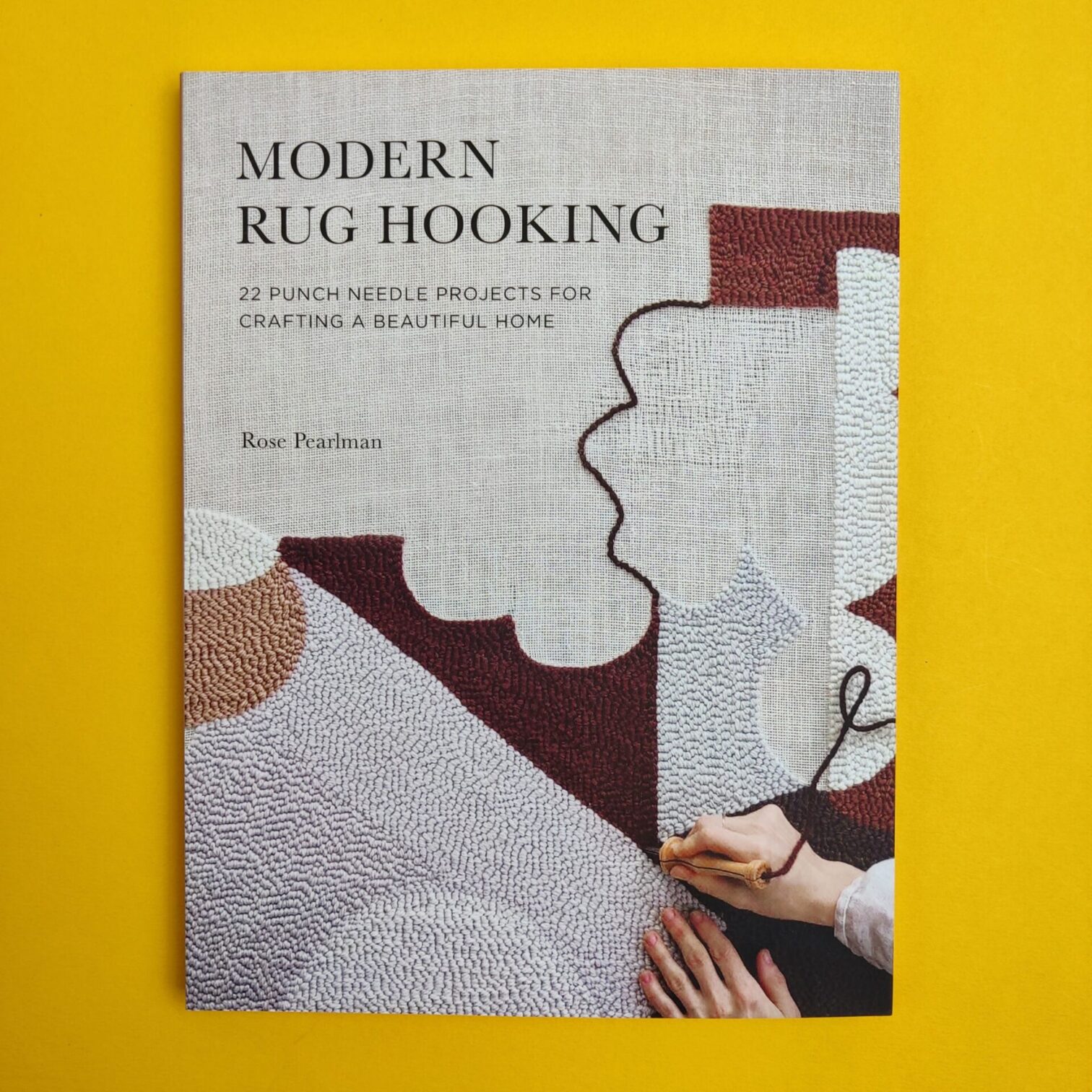 Modern rug hooking
