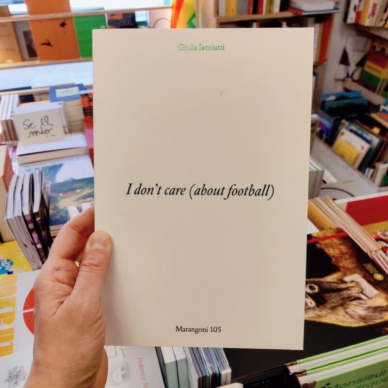 I don’t care (about football)