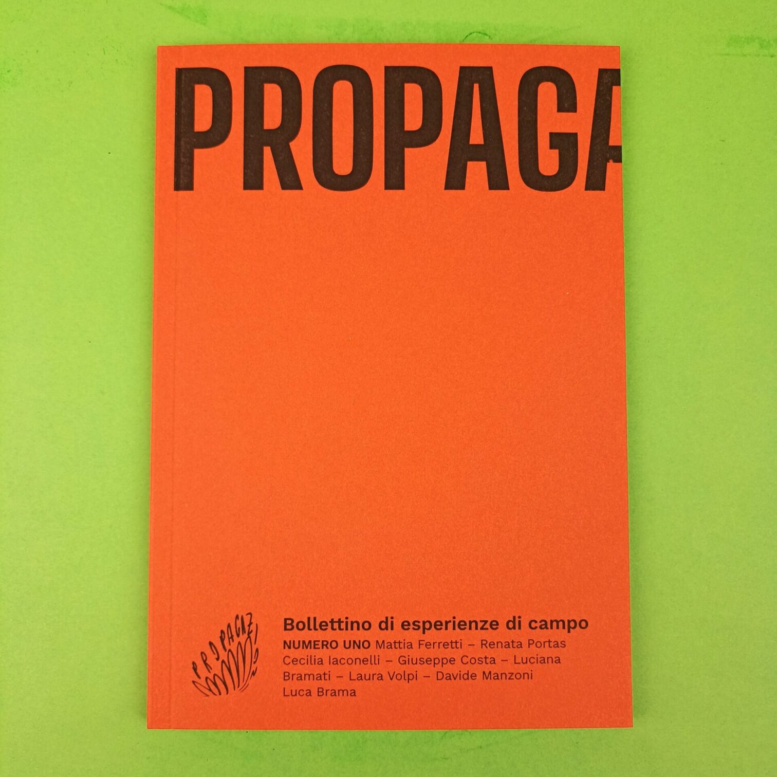 Propagazioni. Bollettino di esperienze di campo N 1