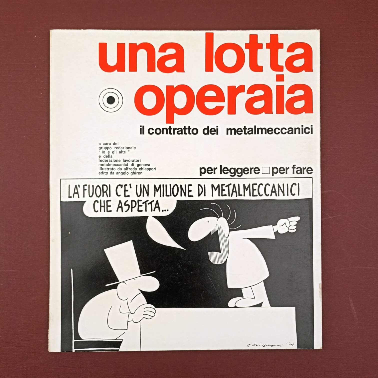Una lotta operaia