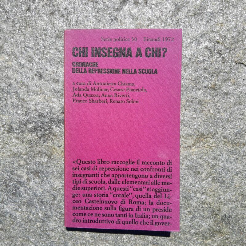 Chi insegna a chi?
