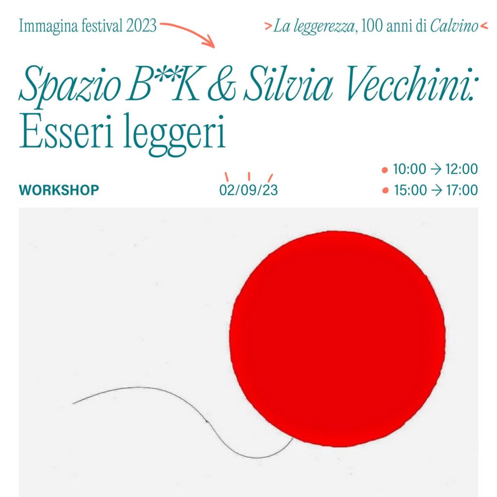 Esseri leggeri per Immagina Festival