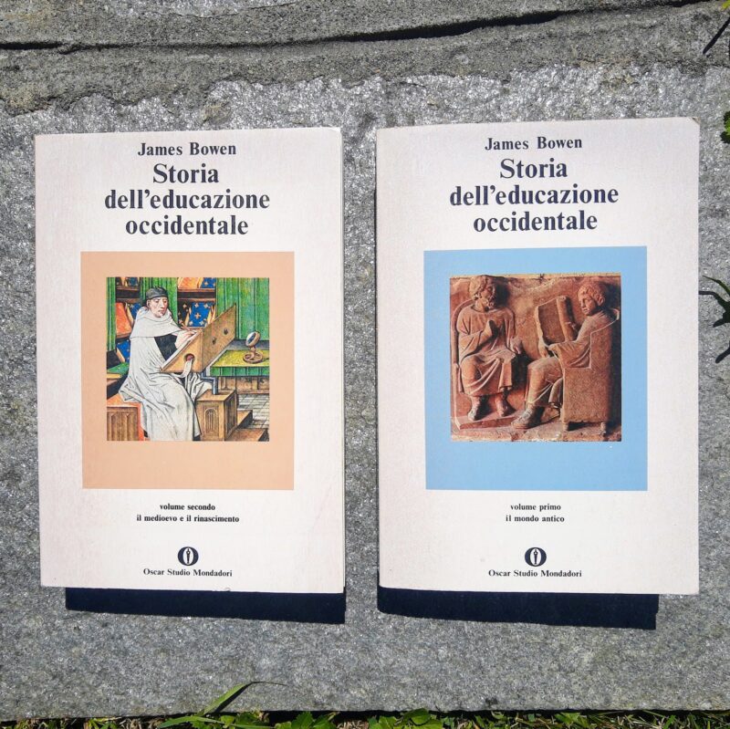 Storia dell’educazione occidentale volume primo e volume secondo