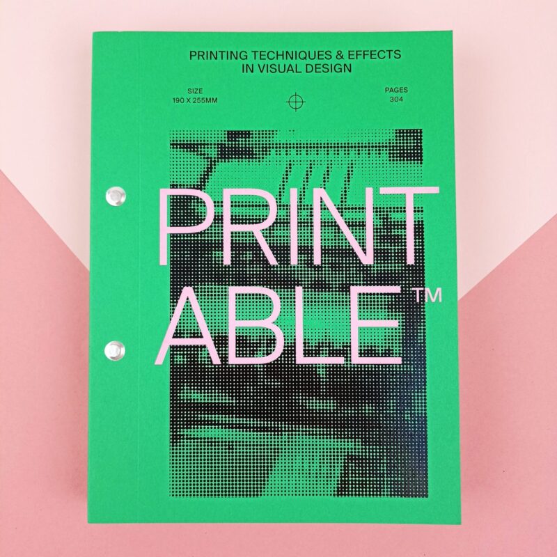 Printable. Printing techniques and effects in visual design