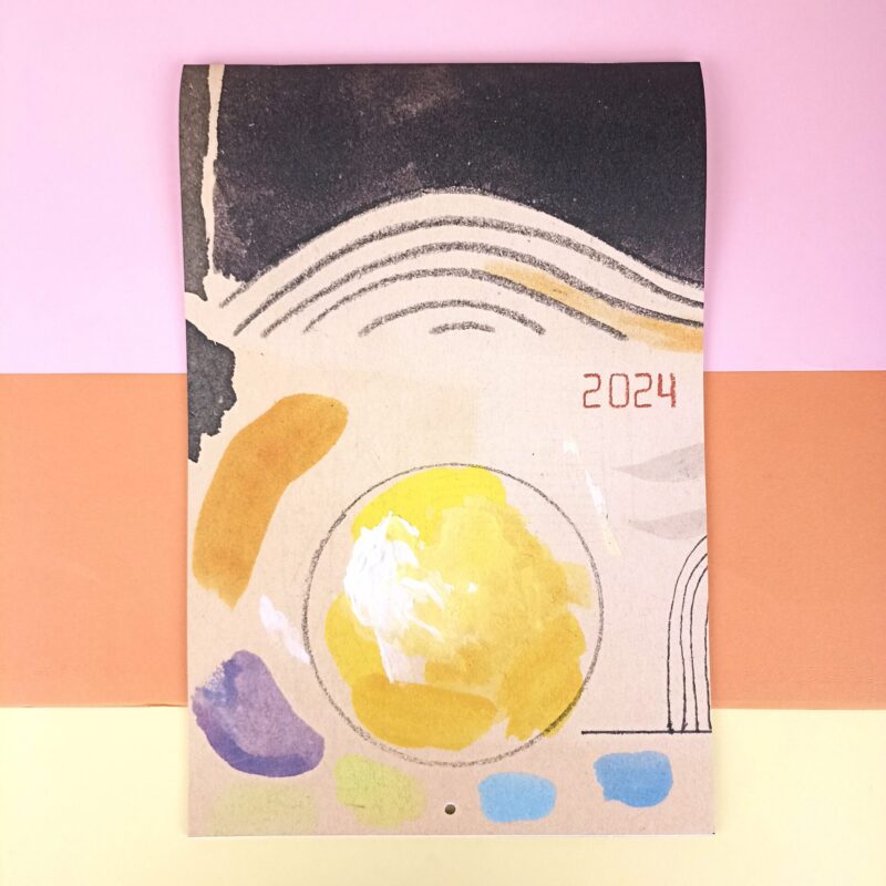 Calendario 2024. Guido Scarabottolo