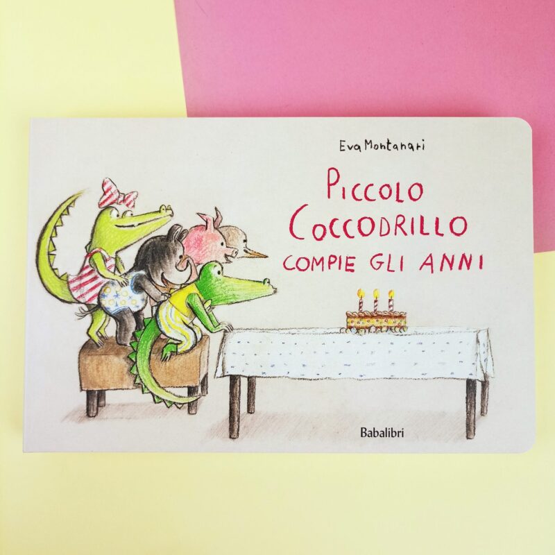 Piccolo coccodrillo compie gli anni