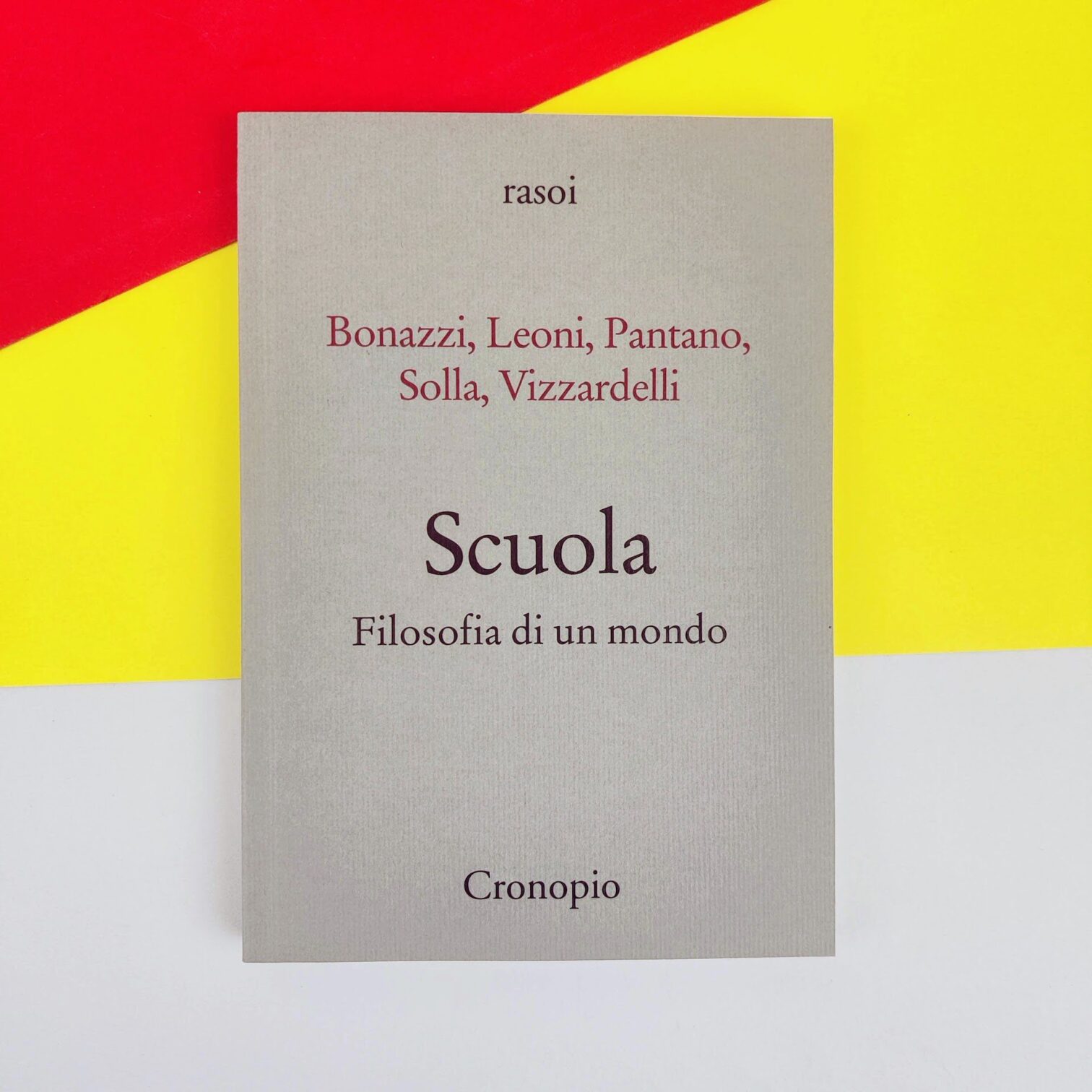 Scuola. Filosofia di un mondo