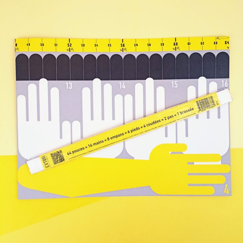 XS S M L. Le livre-mesure