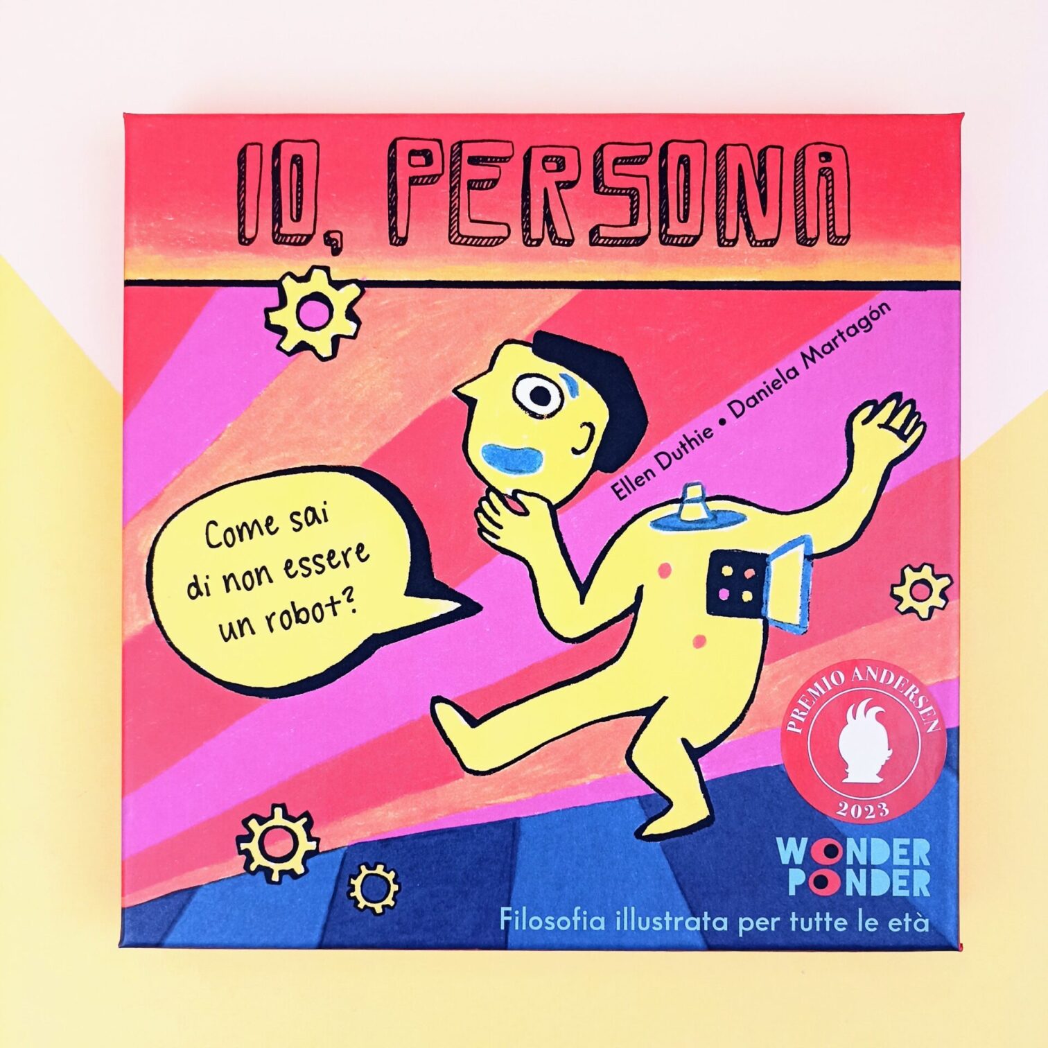 Io, persona. Apri guarda pensa
