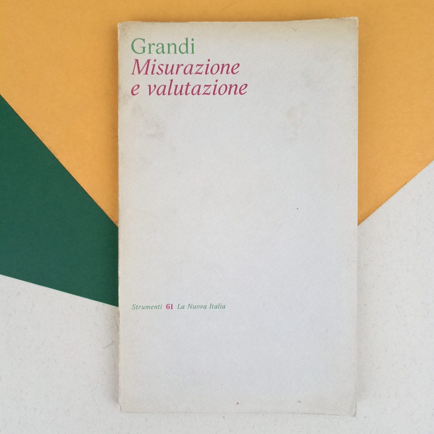 Misurazione e valutazione