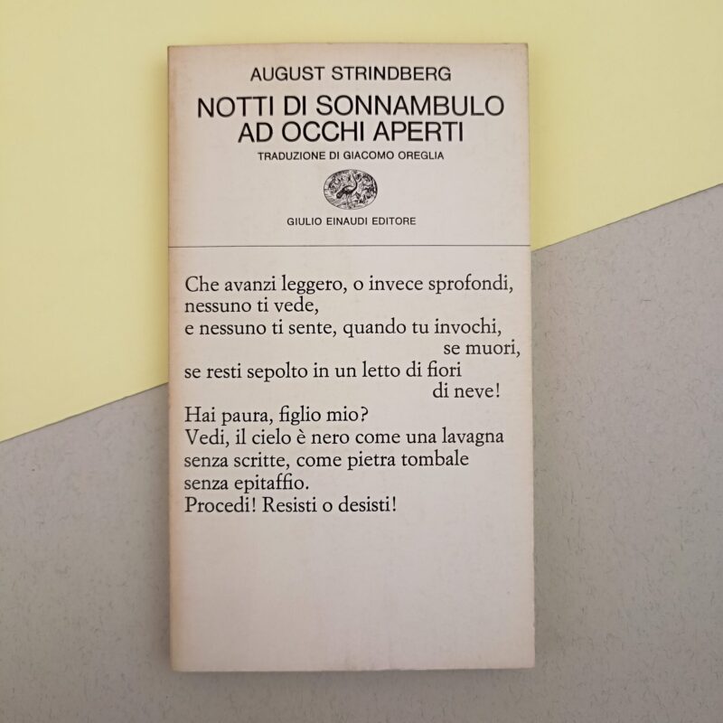 Notti di sonnambulo Ad occhi aperti