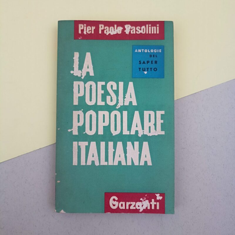 La poesia popolare italiana