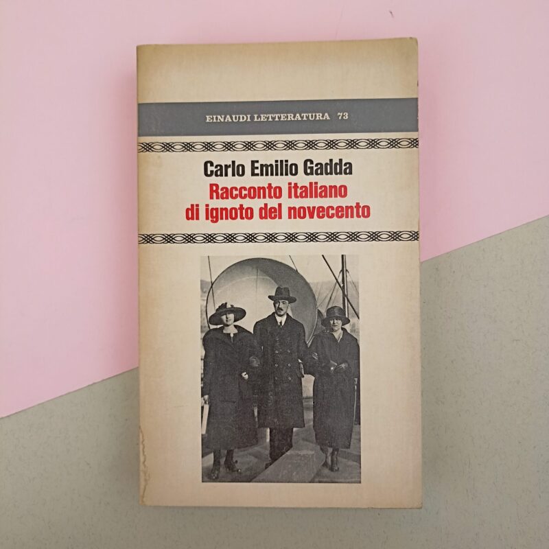 Racconto italiano di ignoto del novecento