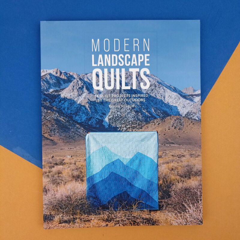 Modern landscape quilts