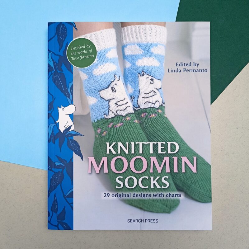 Knitted Moomin socks