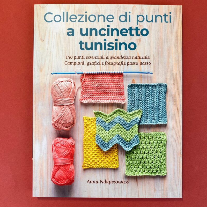Collezione di punti a uncinetto tunisino
