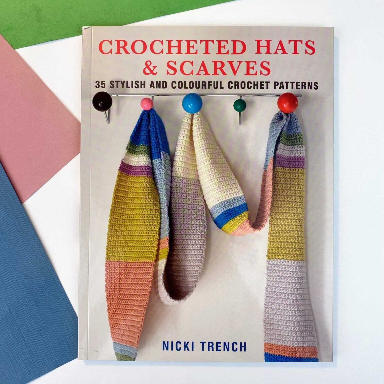 Crocheted hats and scarves