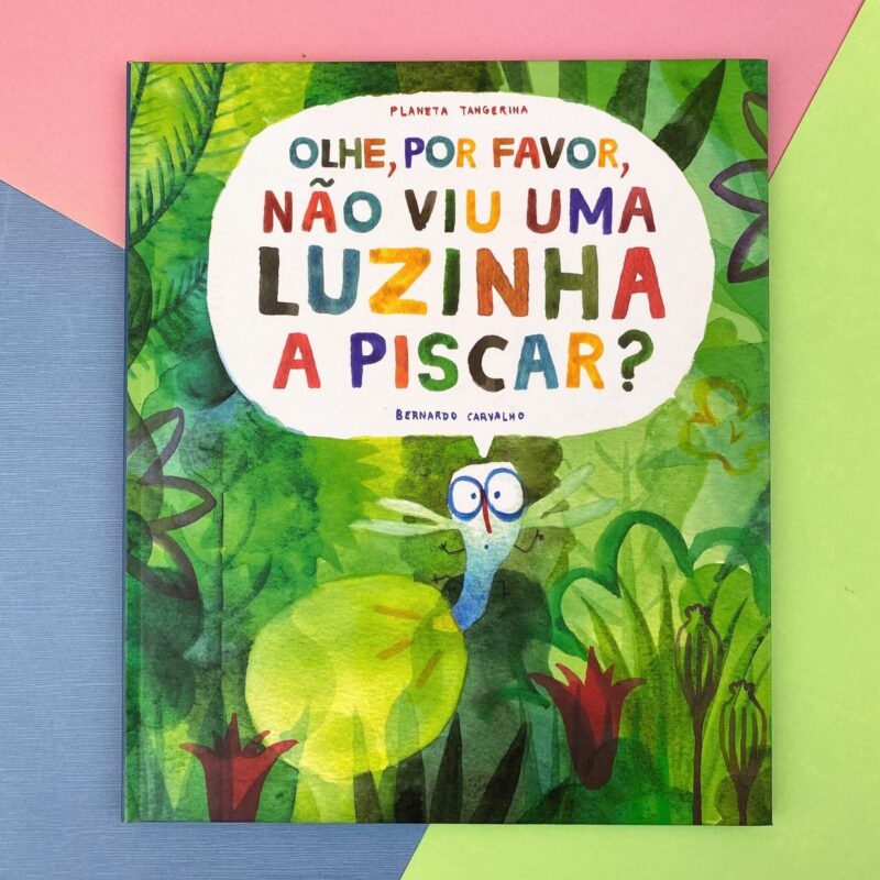 Olhe, por favor, não viu uma luzinha a piscar?