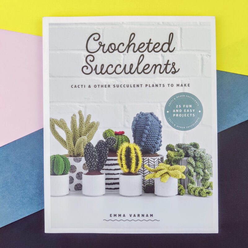 Crocheted succulents