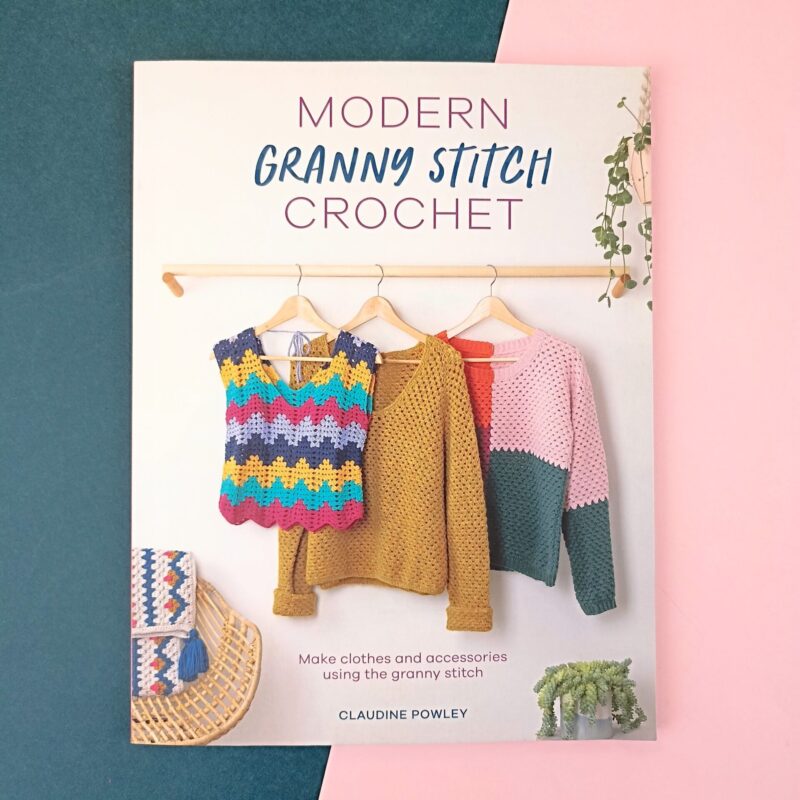 Modern granny stitch crochet