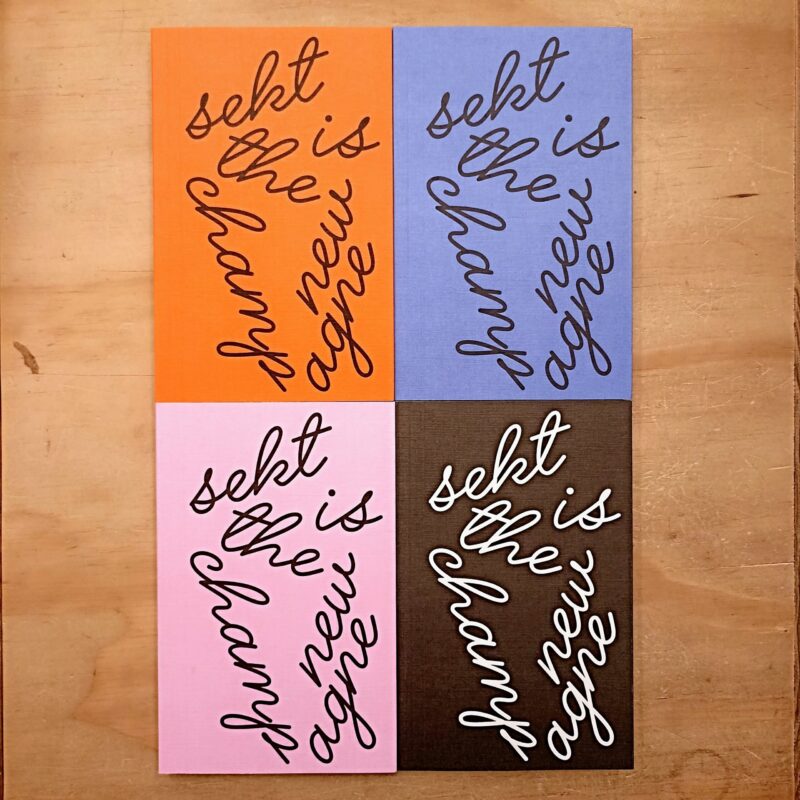 Sekt is the new champagne. Planner 2025