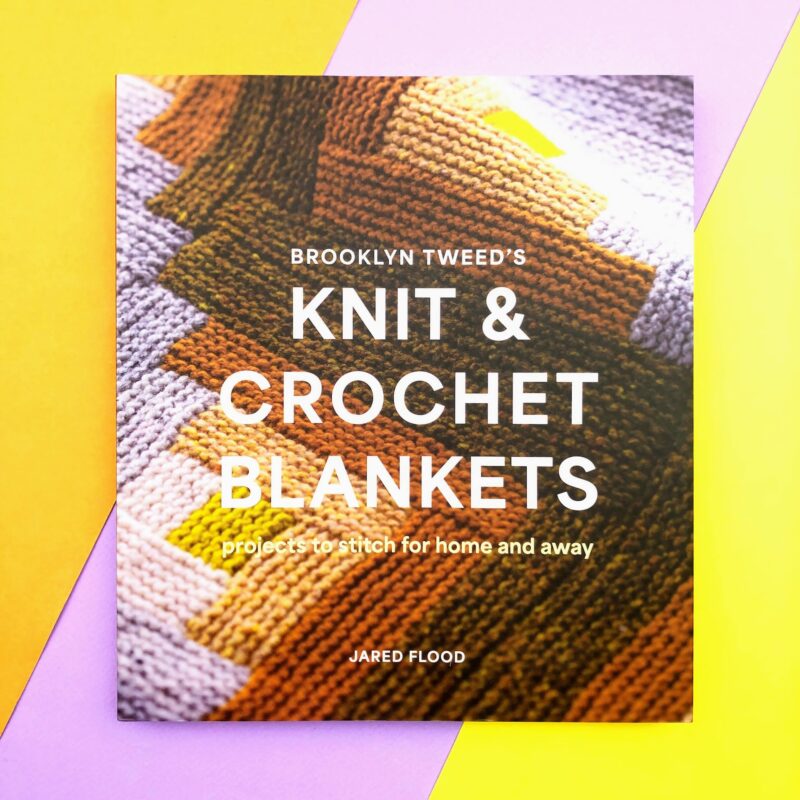 Brooklyn tweed’s knit and crochet blankets